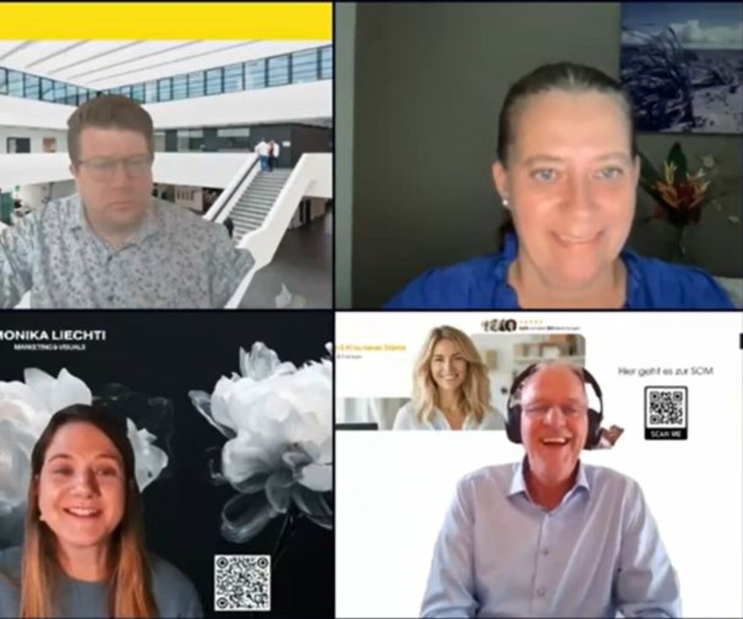 Catrin Rubenson im Gespräch mit Monika Liechti, Darius Zumstein und Jens Windel